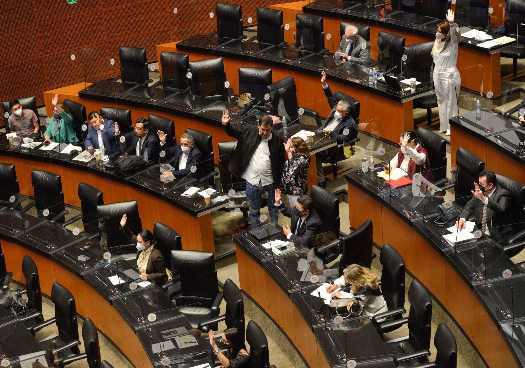 Sesión de la Comisión Permanente por la Revocación de Mandato.