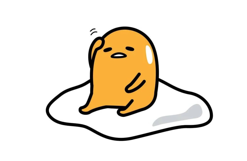 Gudetama, personaje de Sanrio de Hello Kitty