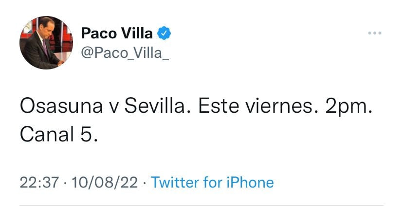LaLiga será transmitida todos los viernes por TUDN.