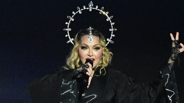 El histórico concierto de Madonna en Copacabana, Brasil.