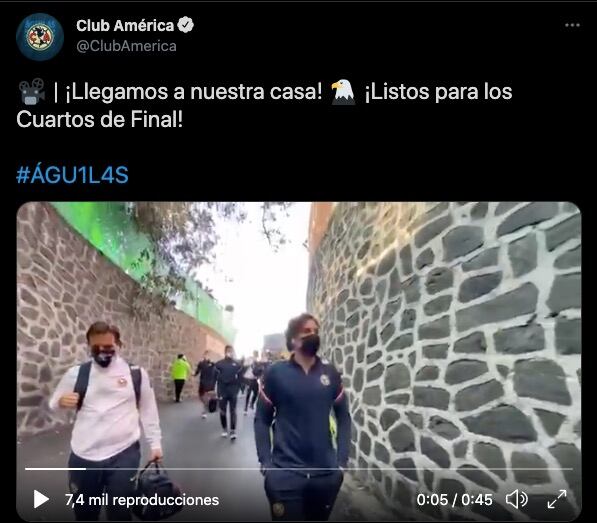 América ya está en el Estadio Azteca