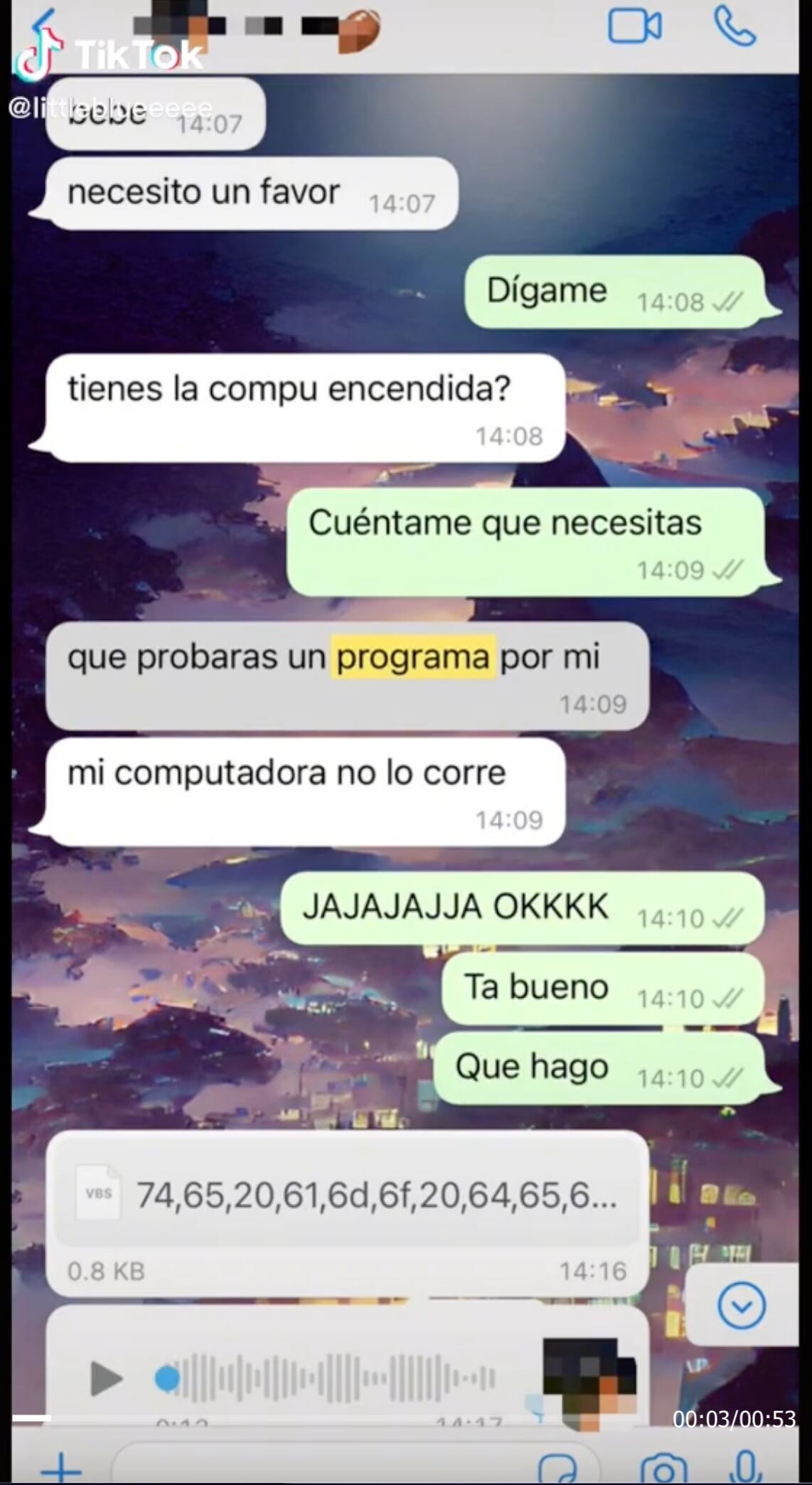 VIDEO: Con programa ingeniosamente le pide salir con él en TikTok