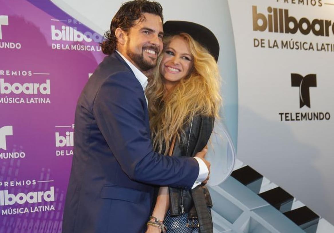 Paulina Rubio y Gerardo Bazúa