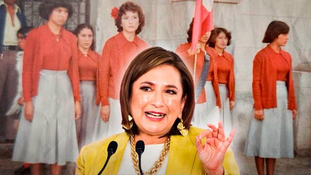 Xóchitl Gálvez fue una niña de la escolta