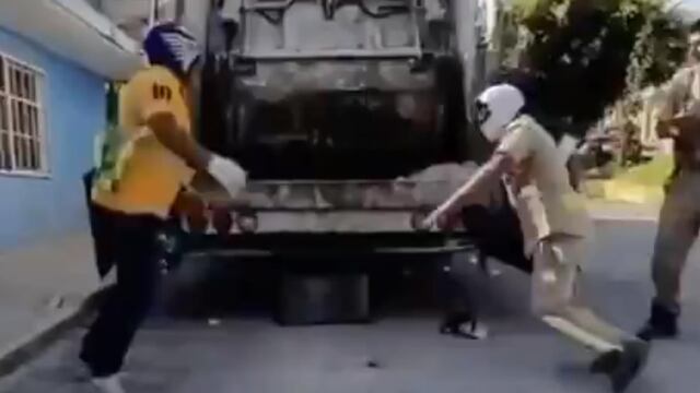 Trabajadores de limpia