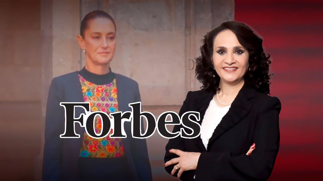 El mensaje de Padierna tras reconocimiento de Forbes a Sheinbaum