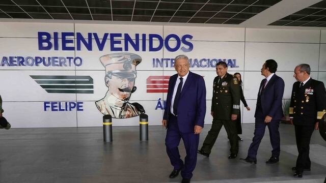 AMLO en el Aeropuerto Internacional Felipe Ángeles (AIFA)