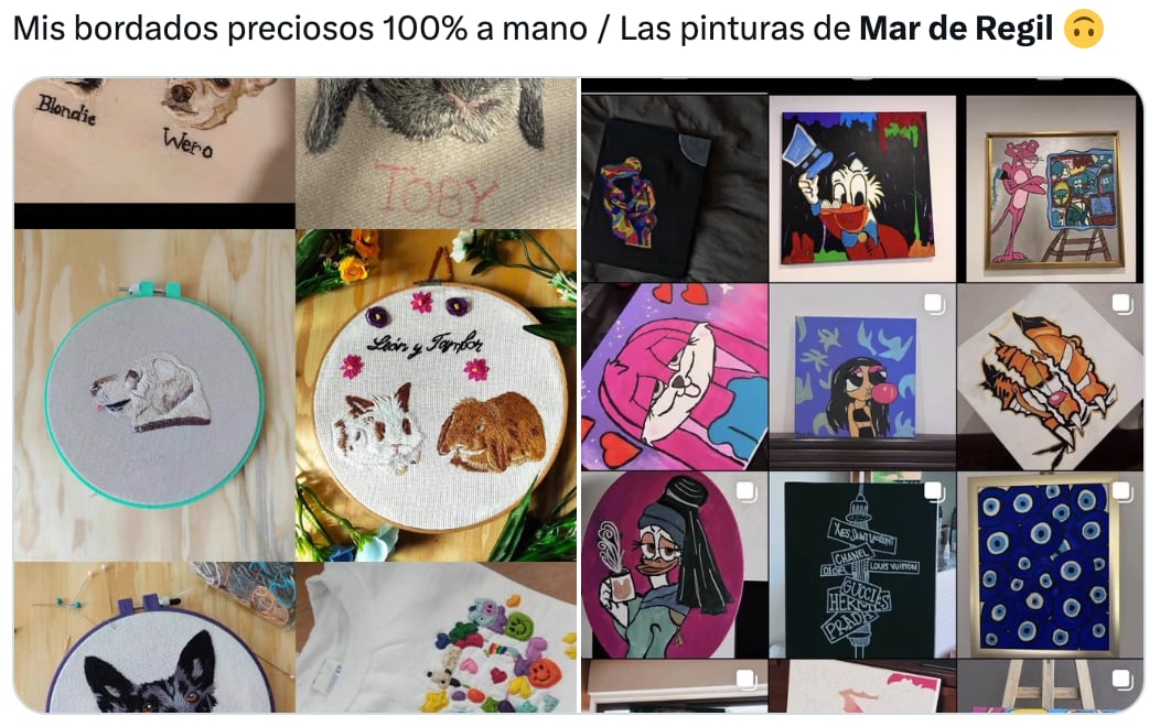 Pinturas de Mar de Regil protagonizan memes en redes sociales