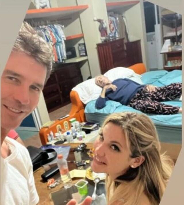 Leonardo García junto a su papá Andrés García