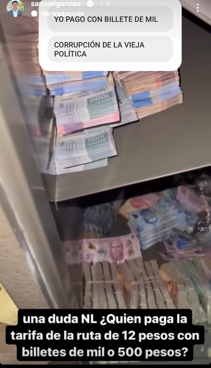 Samuel García - Transportistas, Nuevo León