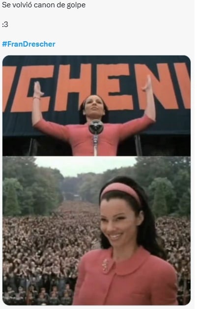 El poderoso discurso de Fran Drescher “La Niñera” por la huelga de actores dejó estos divertidos memes