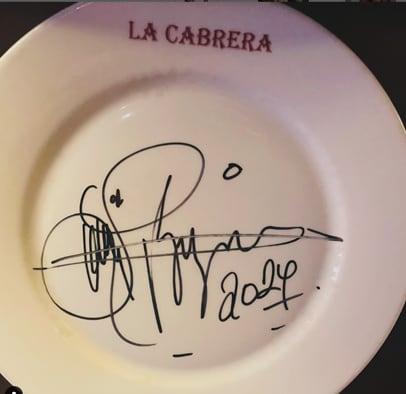 El chef Daniel Lugo cocinó para Luis Miguel
