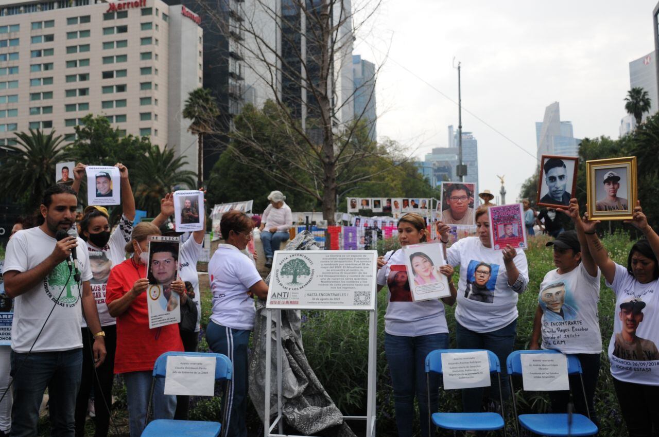 Familias de desaparecidos en las protestas del 30 de agosto