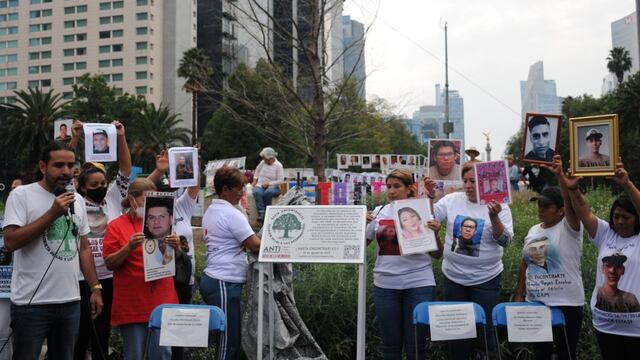 Familias de desaparecidos en las protestas del 30 de agosto