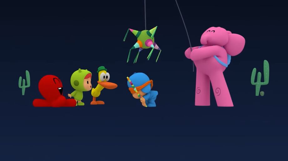 Pocoyó posadas navideñas