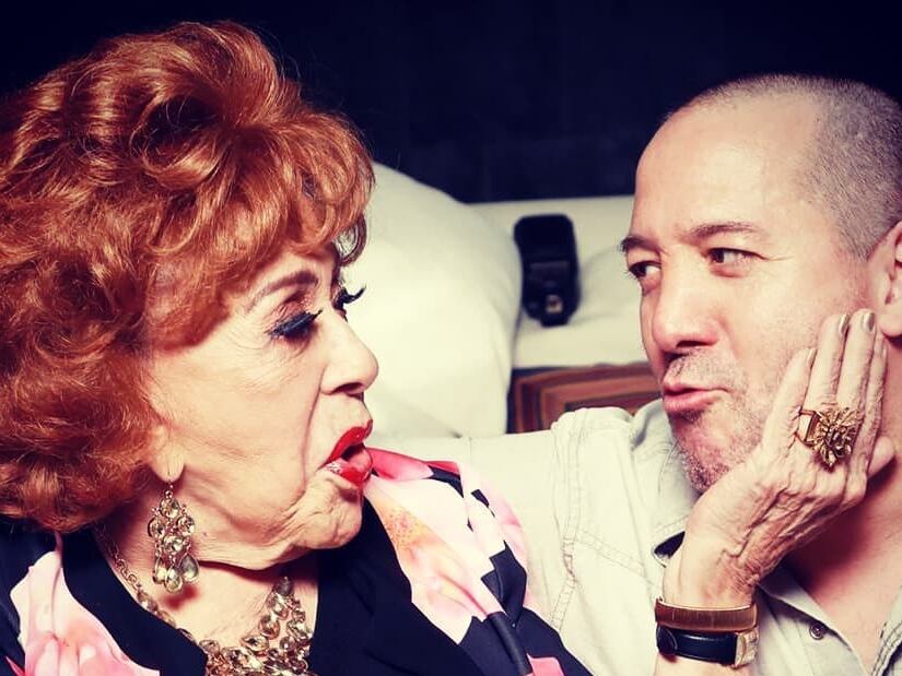 Luis Enrique Guzmán y Silvia Pinal