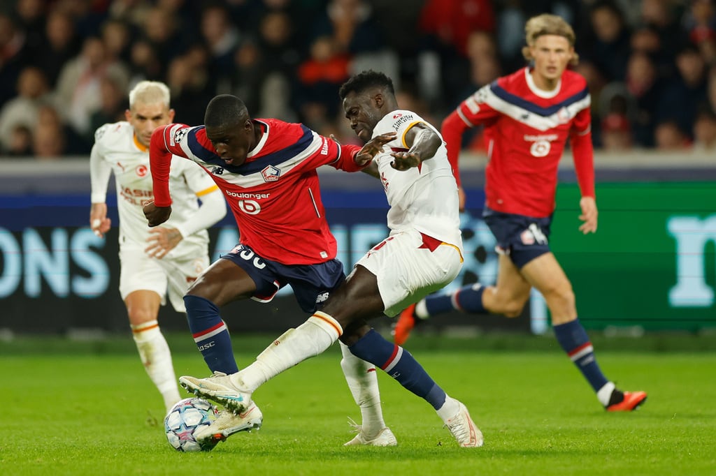 Lille dejó ir la ventaja en el marcador en su cancha
