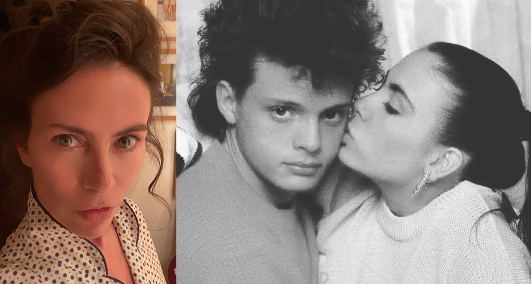 Sasha Sokol y Luis Miguel