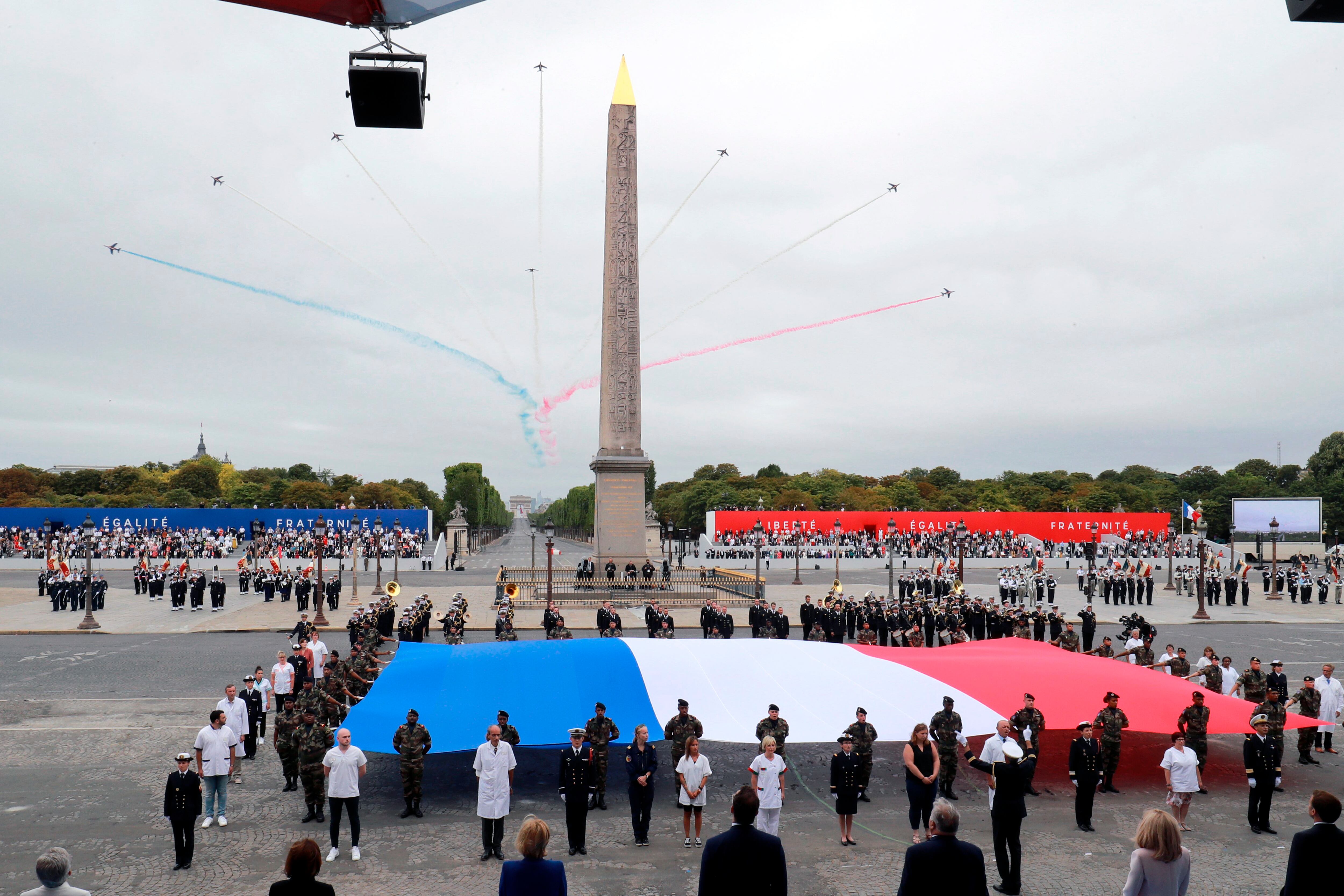 Desfile en Francia