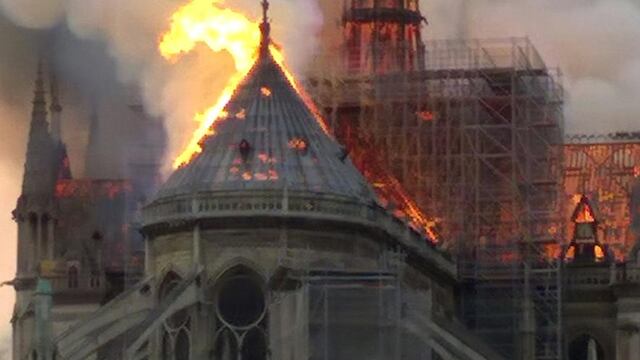 Incendio en Notre Dame