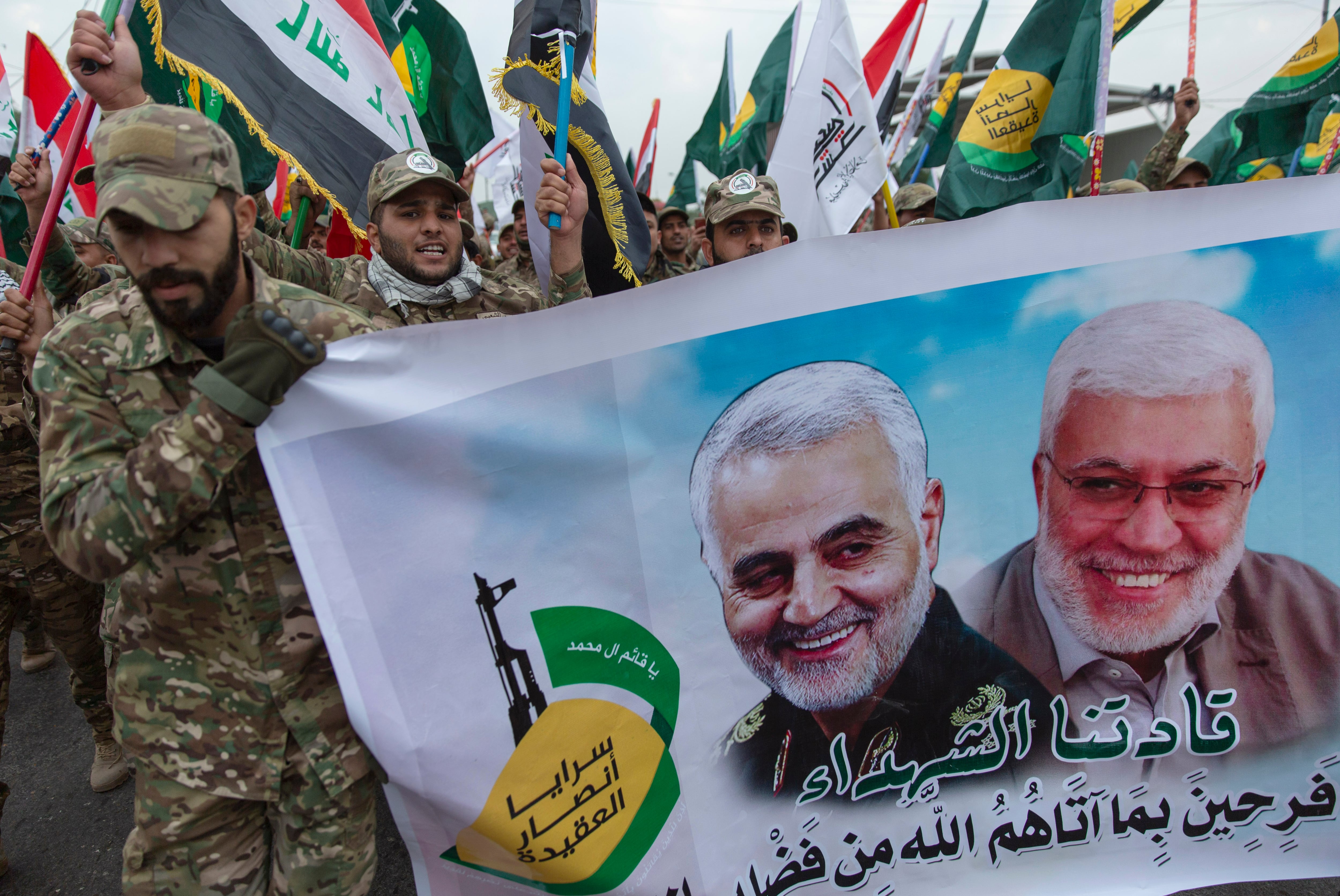 Protestas por muerte de Qasem Soleimani