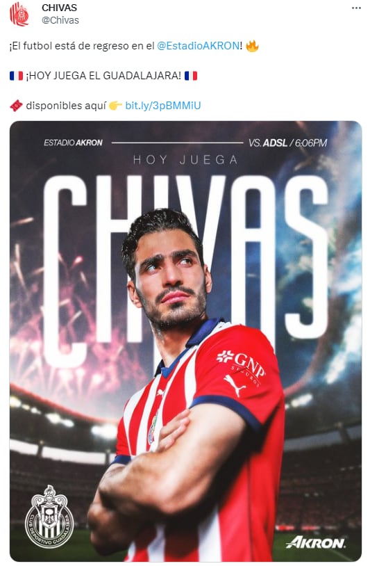 Club Chivas vs Atlético de San Luis