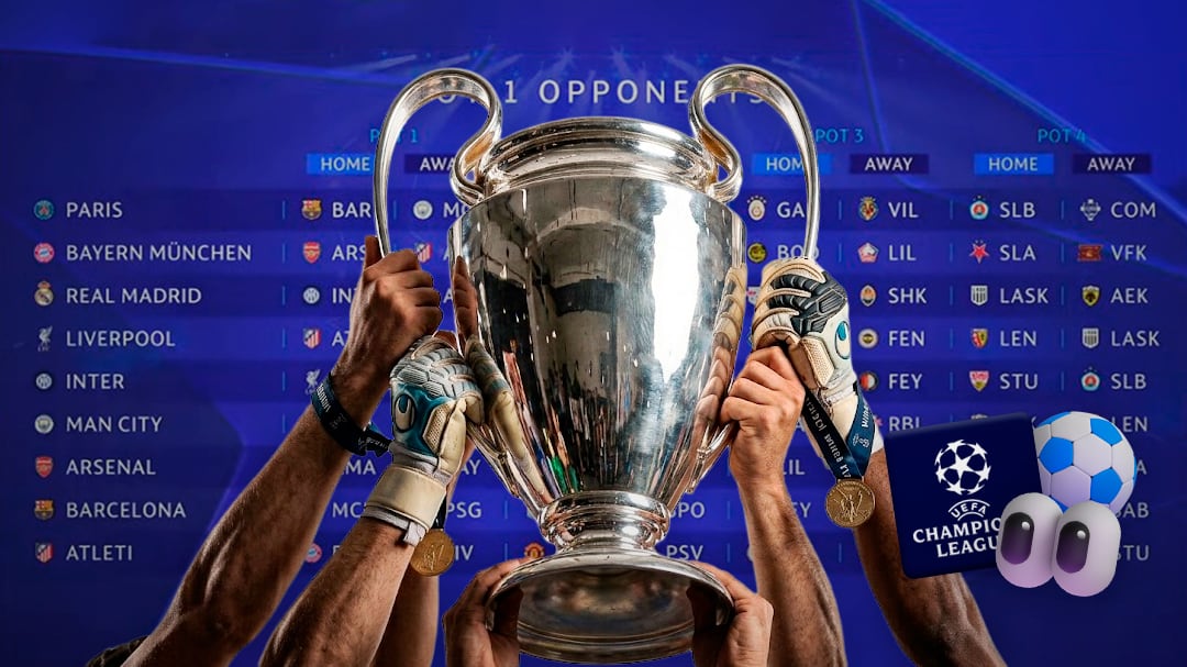 Sorteo Champions League 2026-27: Definidos los partidos de la fase de liga