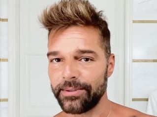 Ricky Martin, cantante.