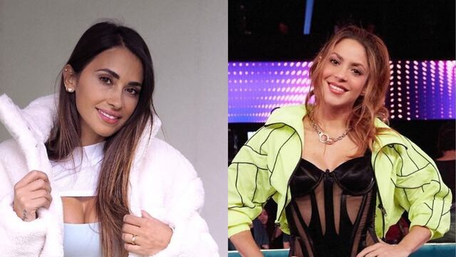 Antonela Roccuzzo y Shakira