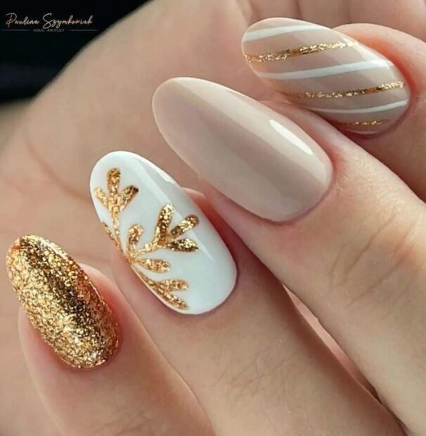 Uñas de Navidad en tendencia