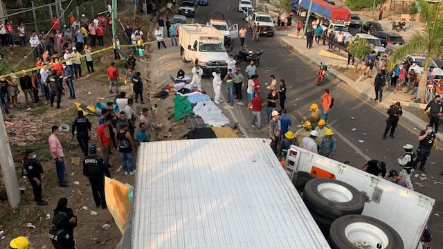 Accidente en Chiapas donde murieron 55 migrantes fue por exceso de velocidad: FGR