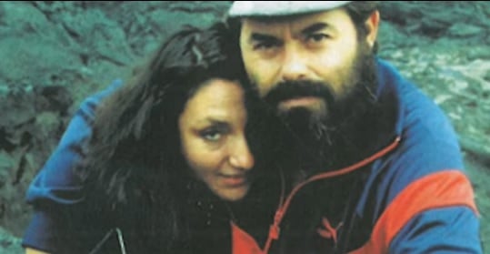 Teresa Mendoza y Jacobo Grinberg.