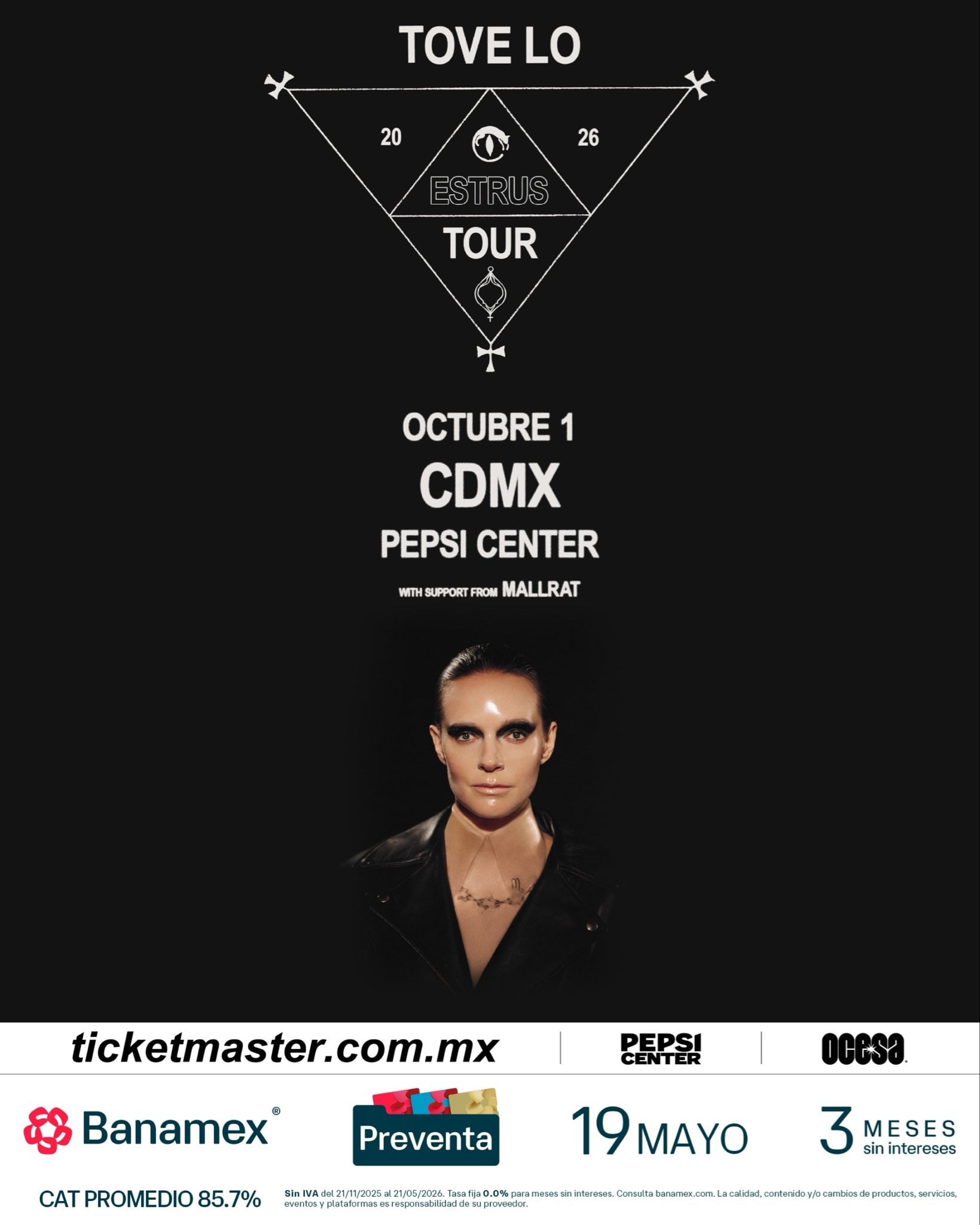 Tove Lo en el Pepsi Center
