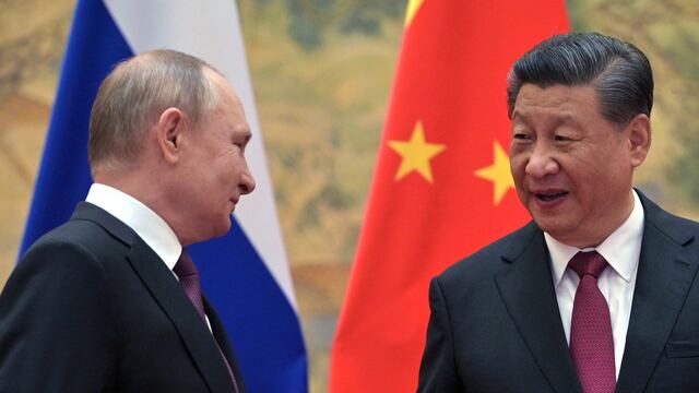 El presidente de Rusia, Vladimir Putin y el presidente de China, Xi Jinping/Sputnik
