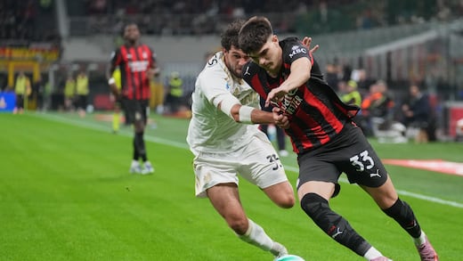 Milan vs Pisa: ¿cómo le fue a Santiago Giménez en su partido de la Serie A?