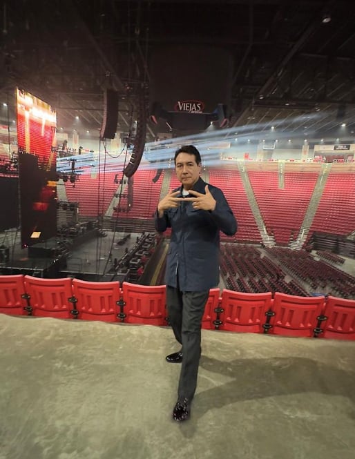 Elías Mejía, líder de Los Ángeles Azules