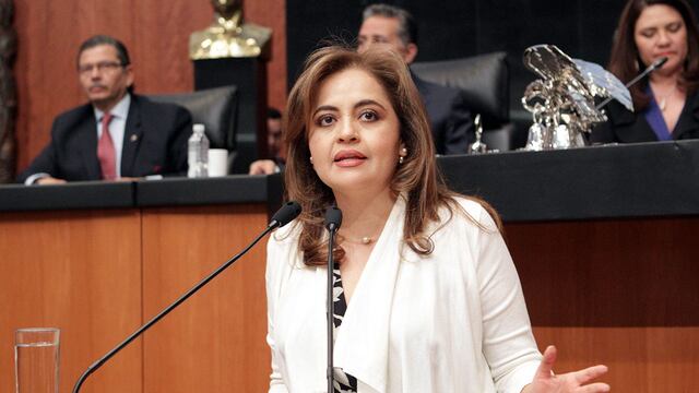 Ana Lilia Herrera diputada del PRI, quien quiere ser gobernadora del Estado de México/Senado