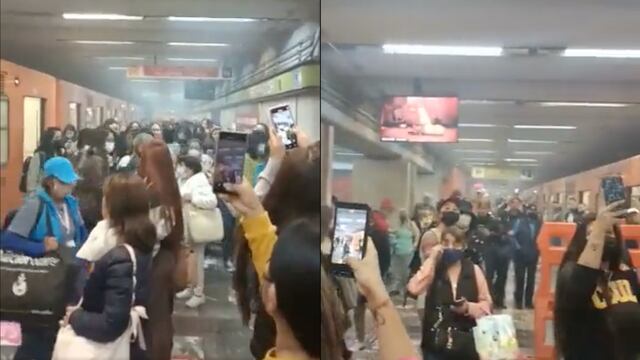 ¿Qué pasa en la Línea 3 del Metro? Reportan presencia de humo en la estación Etiopía y retrasos de hasta 40 minutos