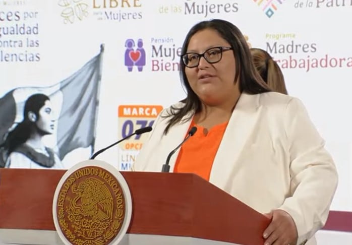 Citlalli Hernández, secretaria de Las Mujeres