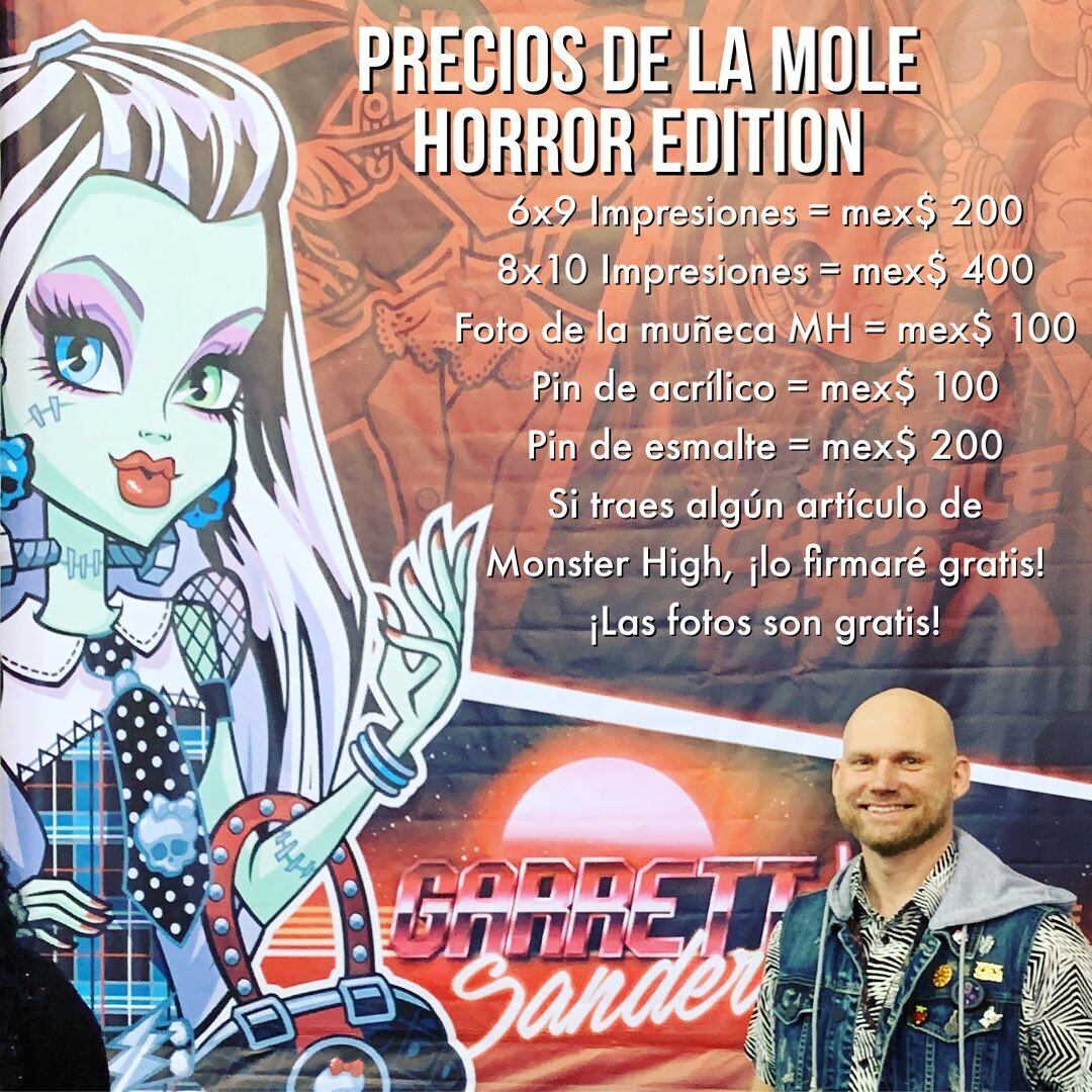 Monster High: Creador de las muñecas visitará México con La Mole Horror Edition