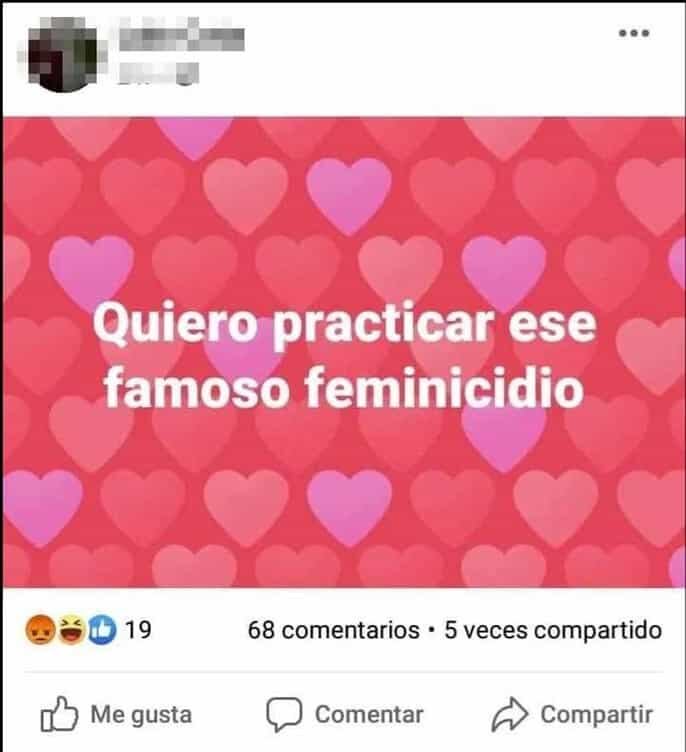 La publicación se hizo viral.