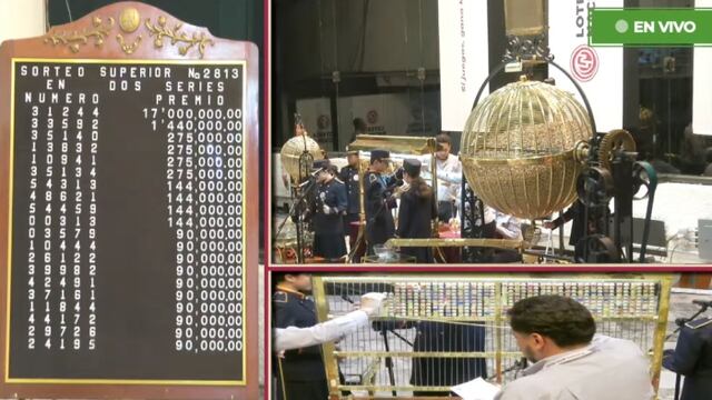 Resultados Sorteo Superior 2813 de Lotería Nacional: Ganadores de hoy 12 de julio