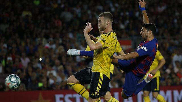 Suárez definió de gran manera para darle el triunfo al Barça