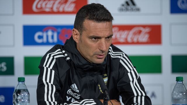 Scaloni habló en conferencia de prensa previo al partido