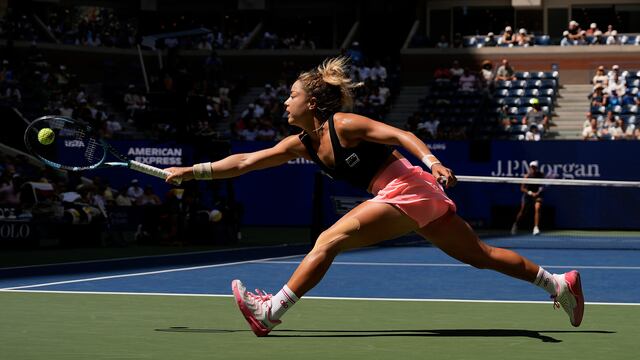 Renata Zarazúa en el US Open.