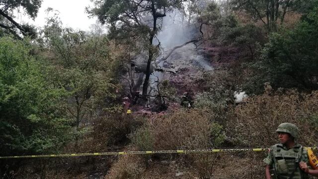 La aeronave cayó en inmediaciones de la Universidad Autónoma del Estado de México.