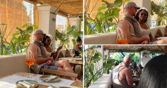 Matthew Booth (el infiel) con su amante