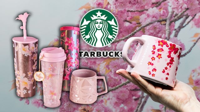 Vasos Starbucks Cherry Blossom 2024