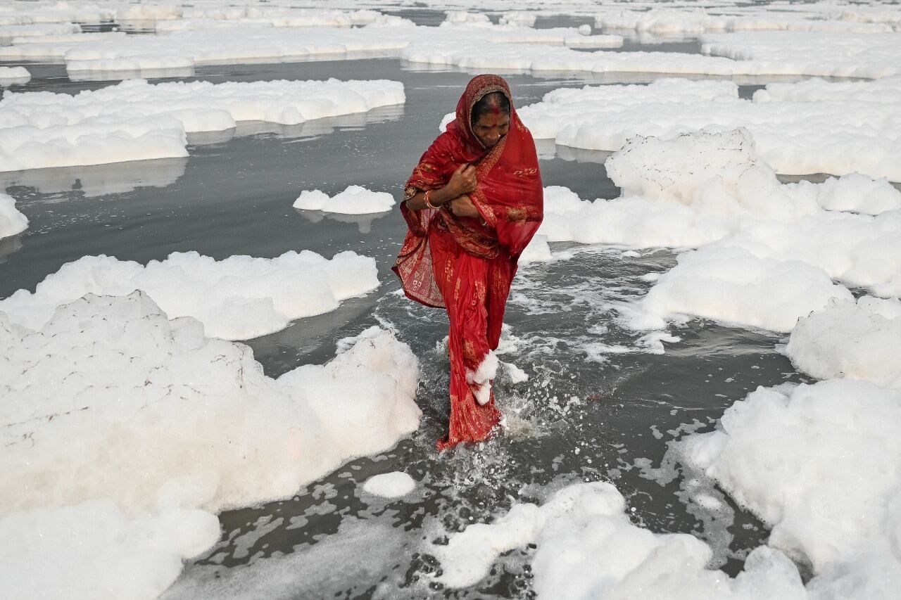 Río Yamuna, India