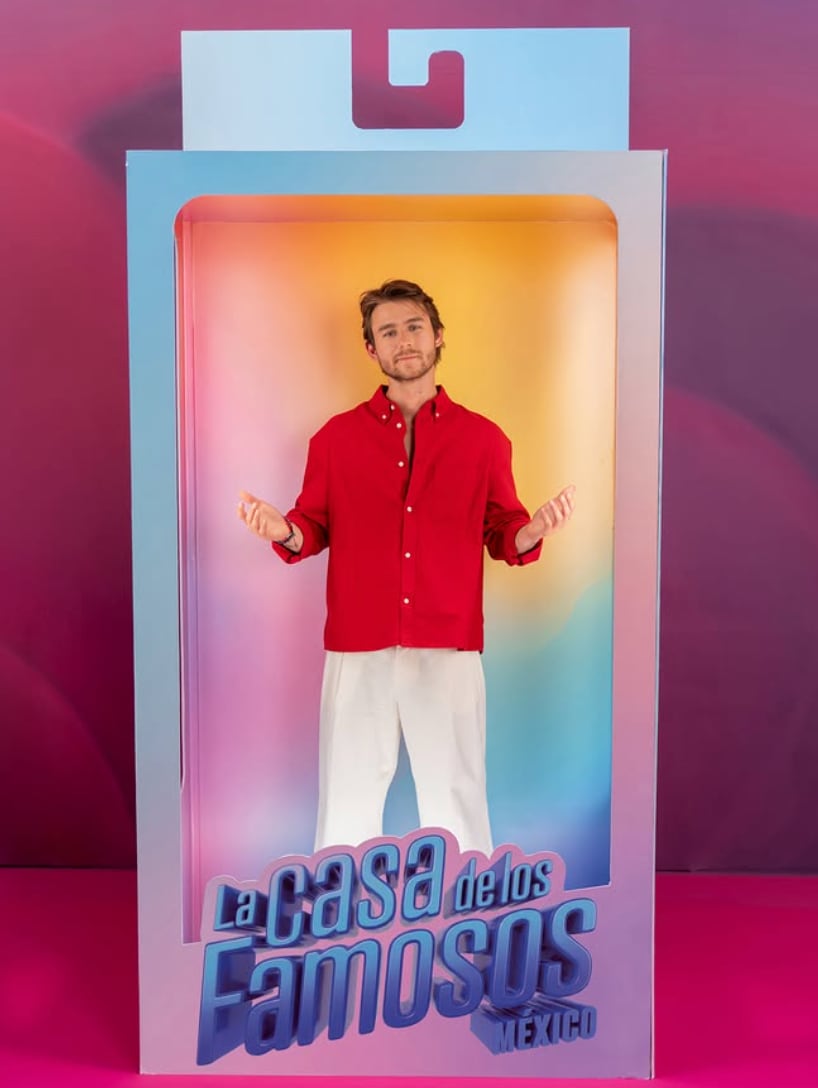 Luis Chaparro, habitante de La Casa de los Famosos México 2026
